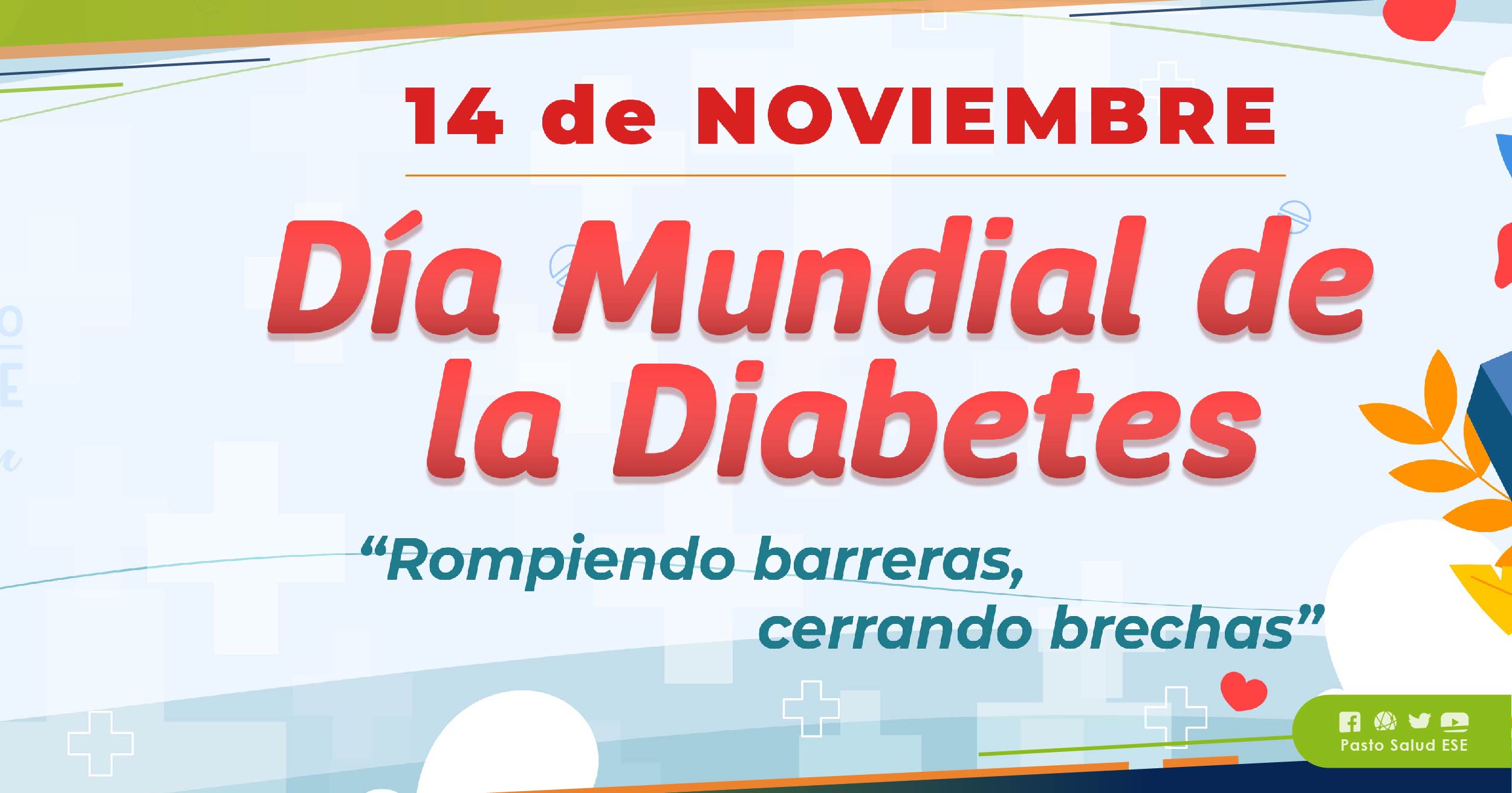 Pasto Salud ESE, brinda manejo y control de la diabetes en niños, jóvenes y adultos